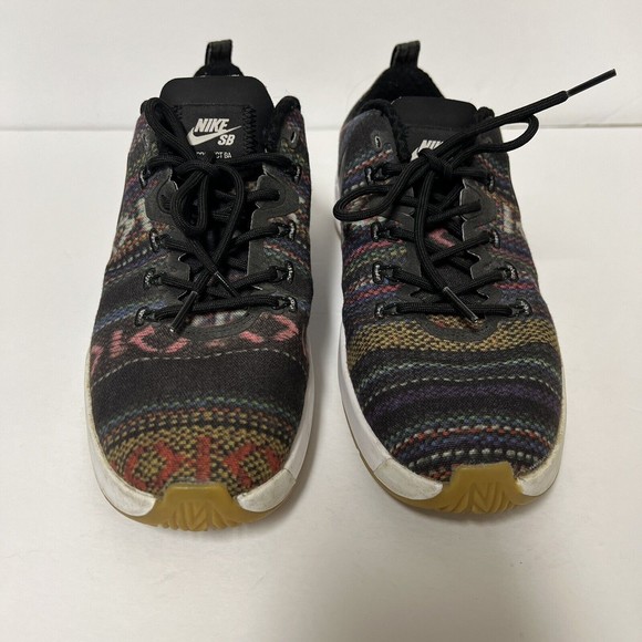 Nike SB Project Skateboard Shoes Size 7.5 BA Lunarlon Hacky Sack Aztec Hippy main image 11